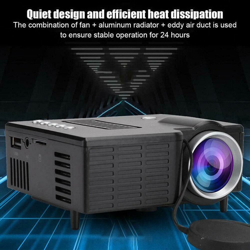 UC28C Family Bedroom 320x180 Led Micro Mobile Phone Sharing Home Theater Practical Video Projector Entertainment Mini Portable
