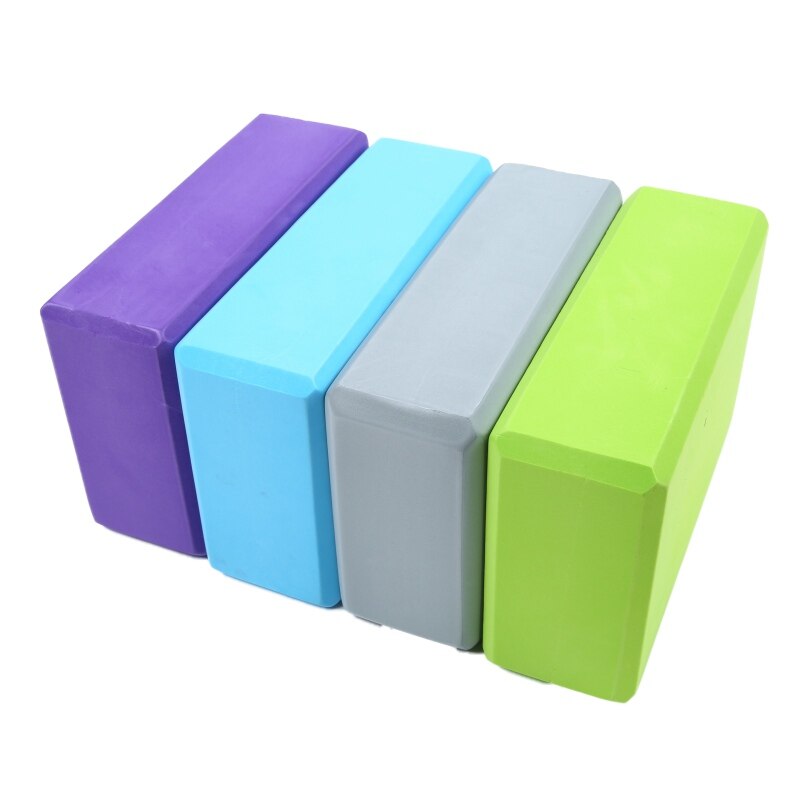 Gym Blocks Foam Brick Training Exercise Fitness Set Tool Yoga Bolster Pillow Cushion Stretching Body Shaping Blocks