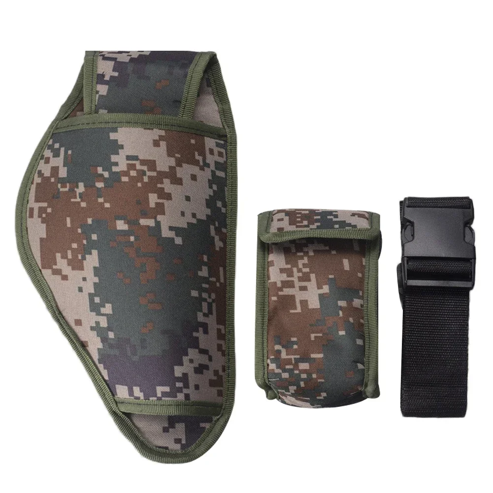 Garten Elektrische Gartenschere Taille Tasche mit Batterie Lagerung Box mit Gürtel Tragbare Outdoor Scher Schere Lagerung Werkzeuge Tasche: Braun