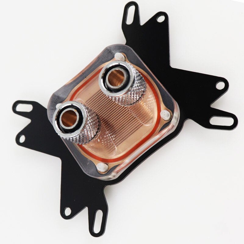 Utility Water Cooling Block for AMD Copper CPU Cooler Heatsink for Computer CPU Radiator Universal