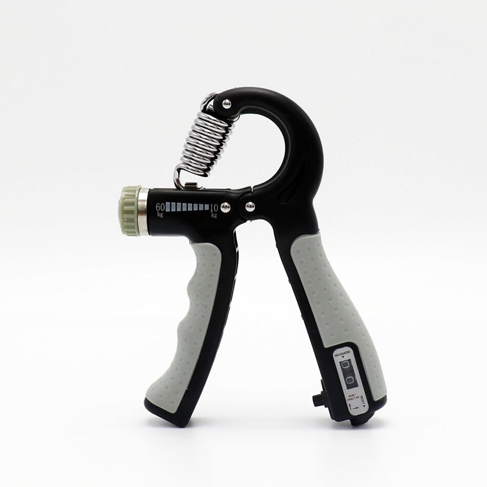 10-60Kg Hand Gripper Gym Expander Fitness Hand Grip Dynamometer Finger Heavy Exerciser Strength for Muscle Recovery Hand Trainer: White