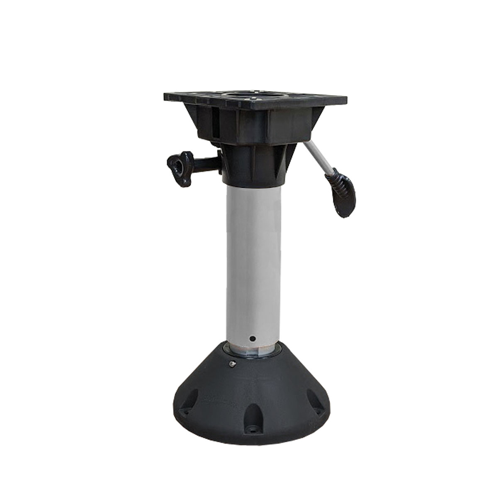 Heavy Duty Adjustable & Swivel Aluminum Marine Boat Pedestal 11 to 15 inches