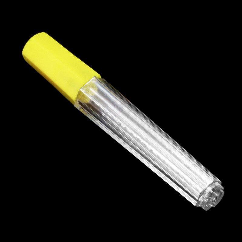 MIUSIE 10Pcs Clear Plastic Embroidery Felting Sewing Needles Container Pin Needle Storage Tubes Bottle Holder Storage Cases