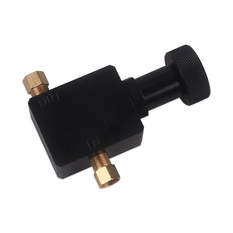 Universal Black Adjustable in Line Brake Proportioning Valve Brake Bias Proportioning Valve Pressure Regulator