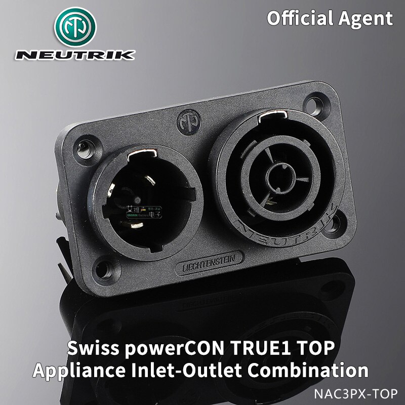 NEUTRIK powerCON TRUE1 TOP 20A Male Female Locking Cable Connector Plug LED Outdoor Aviation IP65 UL50E NAC3FX-W-TOP NAC3MPX-TOP: NAC3PX-TOP
