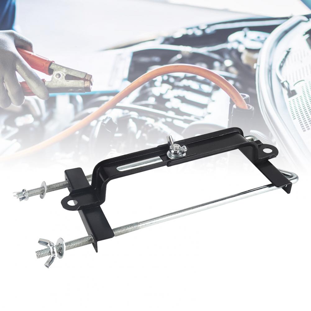 Multifunctional Battery Tray Universal Saving Space Black Adjustable Battery Holder