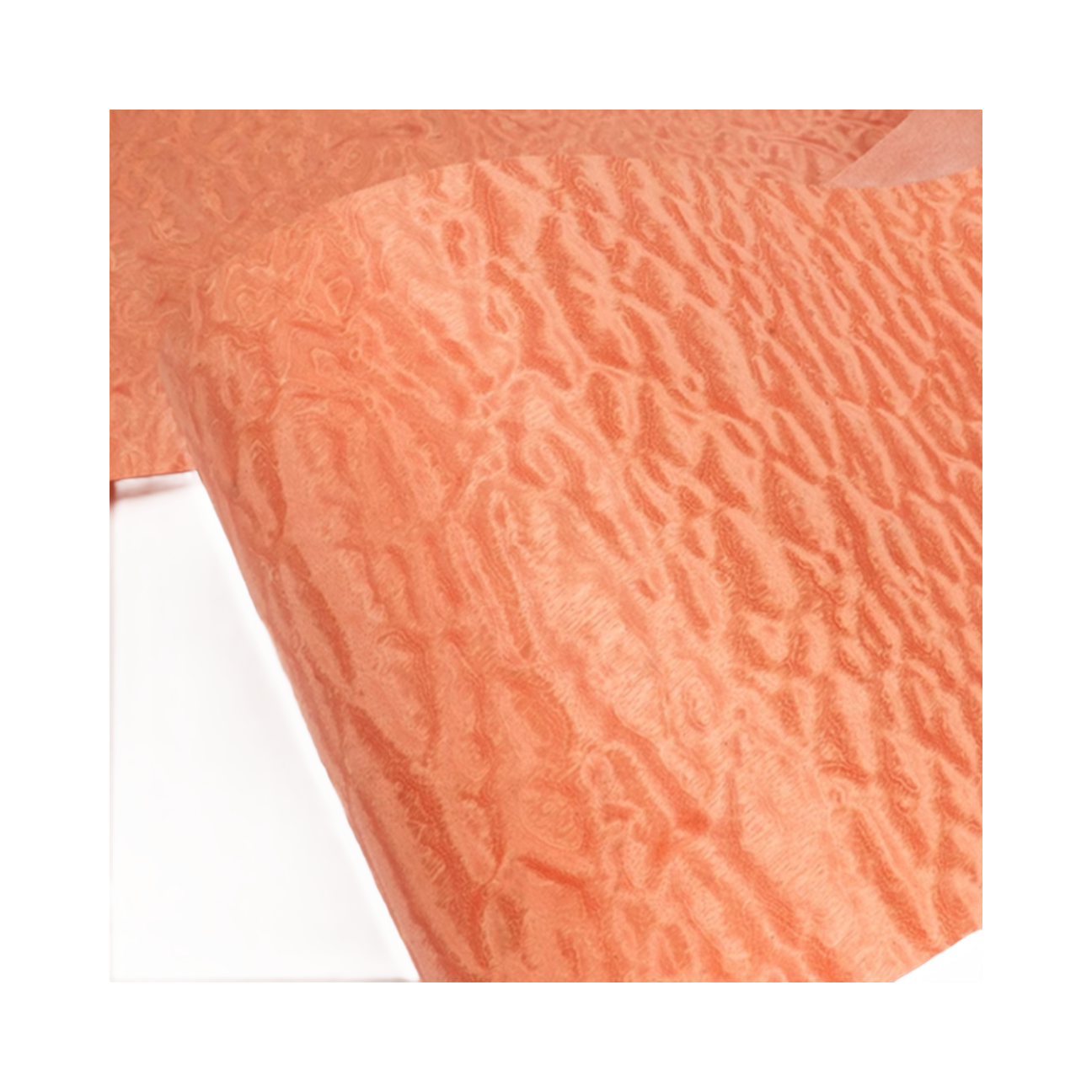 Placage en bois massif teint Bergame, longueur: 2.5m, largeur: 180mm, orange, boule de sable, trka: 0.25mm, idéal pour les guitares et les meubles Plus