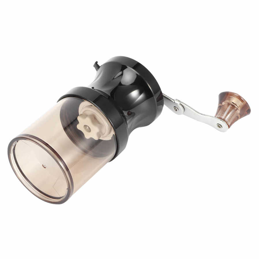 Elektrische koffiemolen, handmatige koffiemolen, mini handmatige koffiemolen, verstelbare keramische kern, handkoffiemolen voor op de camping