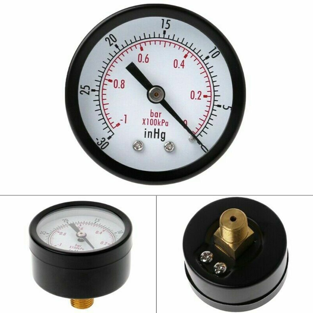 50mm Multipurpose Double Scale Measuring Vacuum Test Home Supplies Meter Portable Pressure Gauge Tools Easy Operate