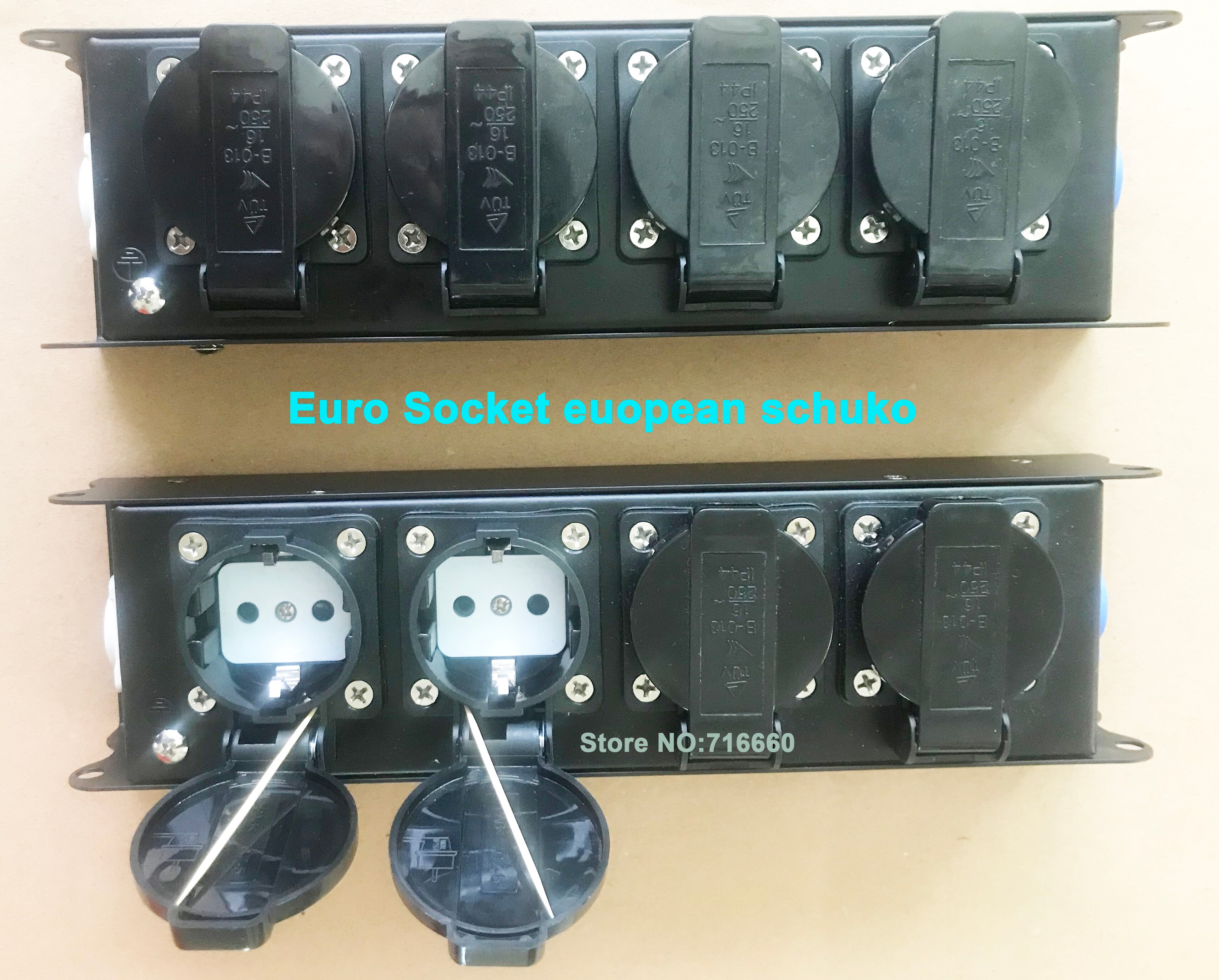 , Power Strips, Power Link Output Doos, Powerlink Power Box Met Powercon Inlaat En Uitlaat, vergelijkbaar Met PL1