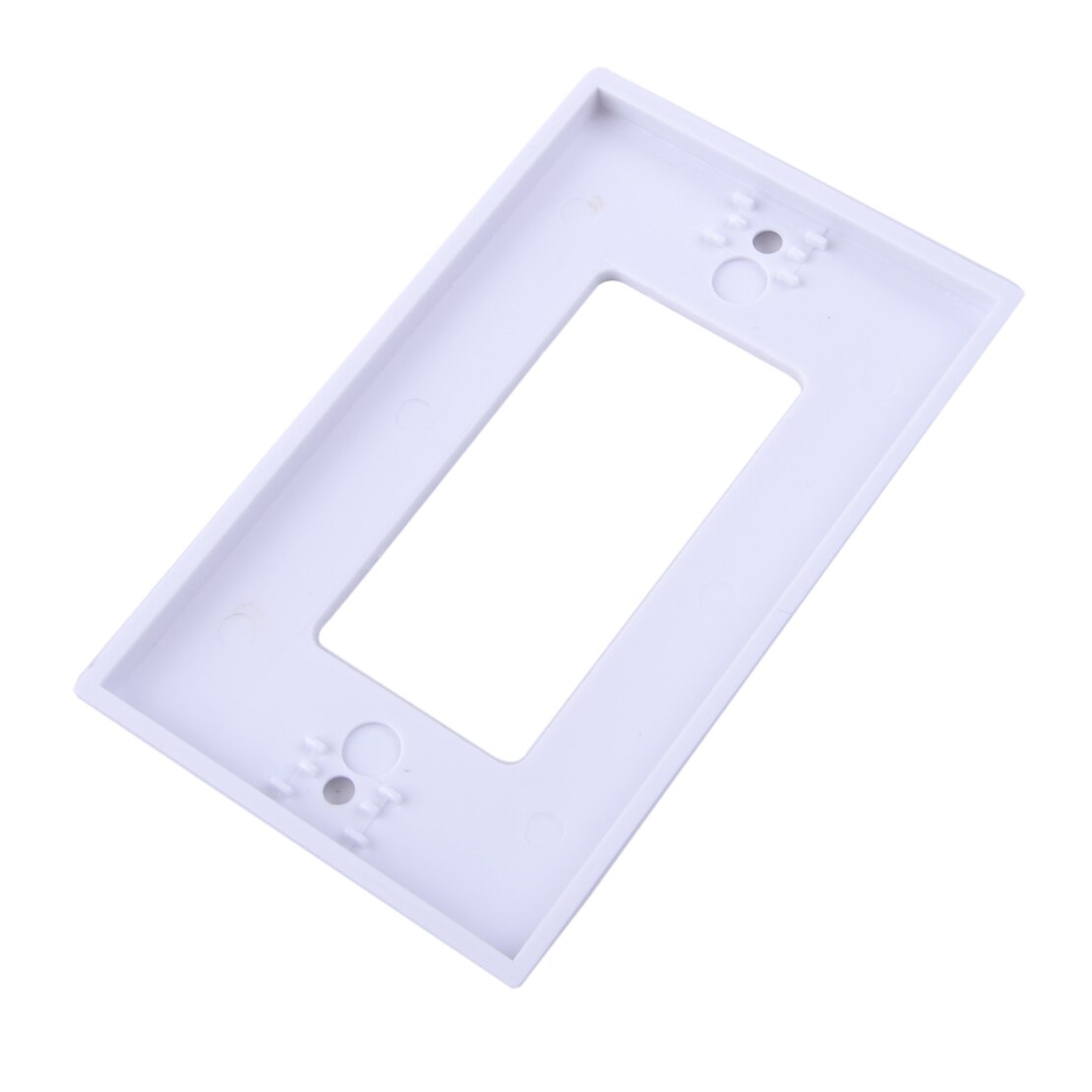 LETAOSK 5pcs/10pcs Faceplate Blank Wall Outlet Socket Plate Keystone Jack Replacement 11.4cm*7cm