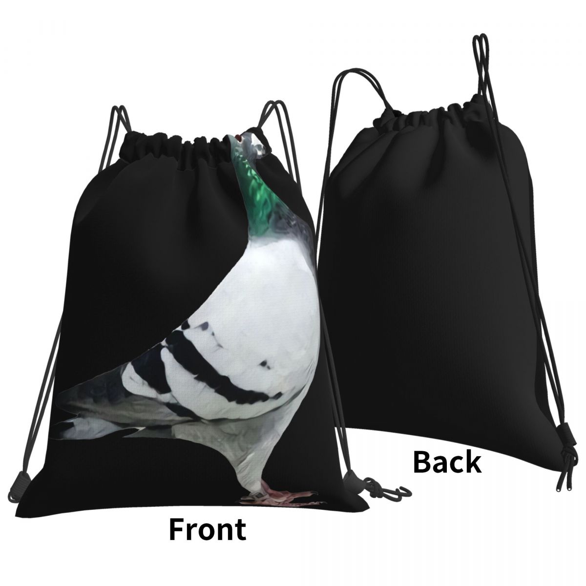 Duif Peagon Bloem Eenhoorn Vogel Fly Dier Grappig Cool 286 Top Humor Persoonlijkheid Zomer Stijl Tassen Rugzak Tas