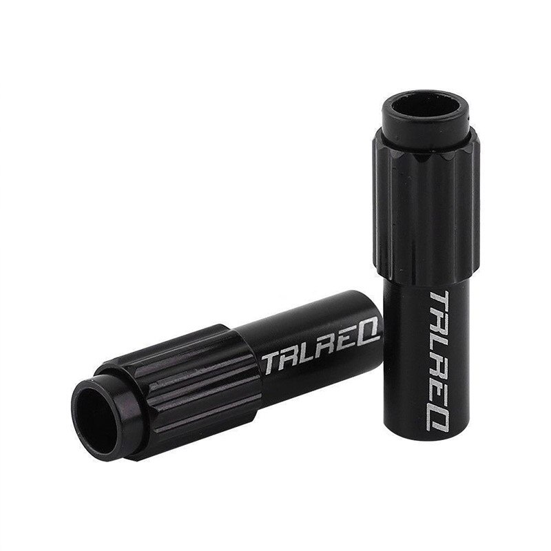 2pcs/pack 4mm Road Bike Gear Cable Adjuster Derailleur Barrel Screw Length Adjustment Screw Bolt Derailleur Shift Brake Cable: Black
