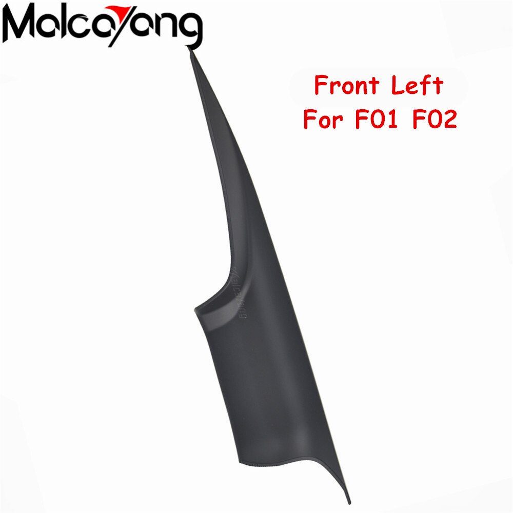 Manijas de puerta Interior de coche trasero izquierdo delantero derecho, Panel de puertas interiores, barra de manija, cubierta embellecedora para BMW serie 7, F01, F02: Front Left F01 F02