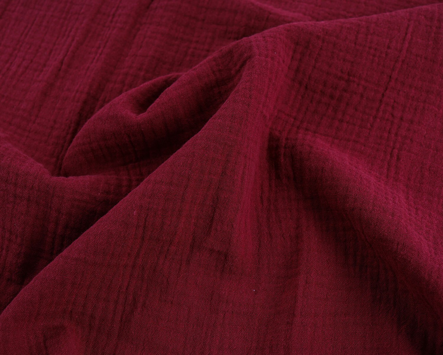 2-Layered Gauze Soft Crinkle Cotton Muslin Fabric 135x50cm - Sold By The Half Meter