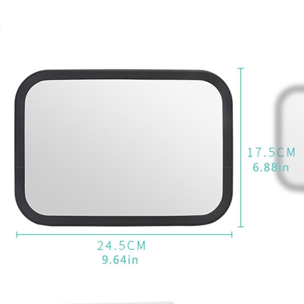 Bébé voiture miroir réglable siège arrière de voiture rétroviseur face à l'appui-tête montage enfant enfants infantile bébé sécurité vue arrière rétroviseur
