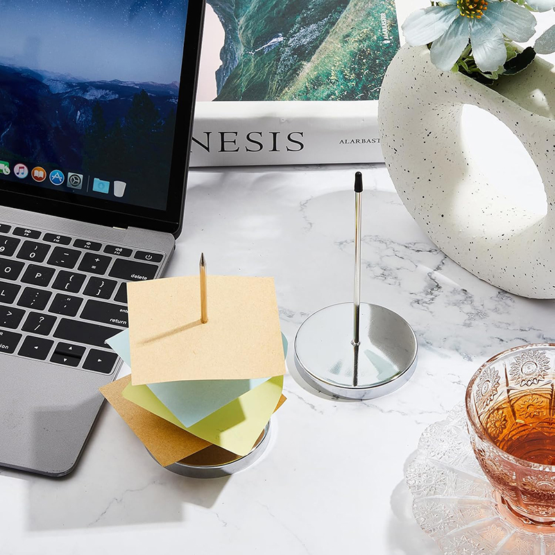 Bill Fork Desk Receipt Holder Restaurant Cafes Receipts Office Check Bill Fork Spindle Straight Rod Paper Holder