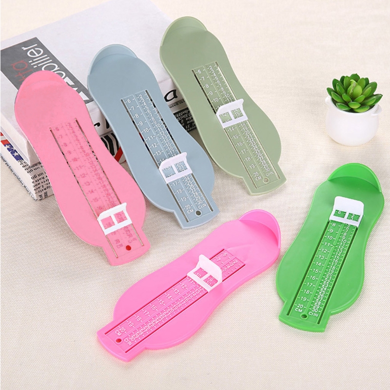 Kid Säuglings Fuß Messen Manometer Schuhe Größe Mess Lineal Gerät Kinder 6-20cm