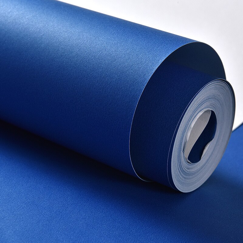 Modern Simple Non-Woven Plain Plain Wallpaper Bedroom Living Room Hotel Clothing Store Background Wall Wallpaper Dark Green: 0.53MX9.5M      6087