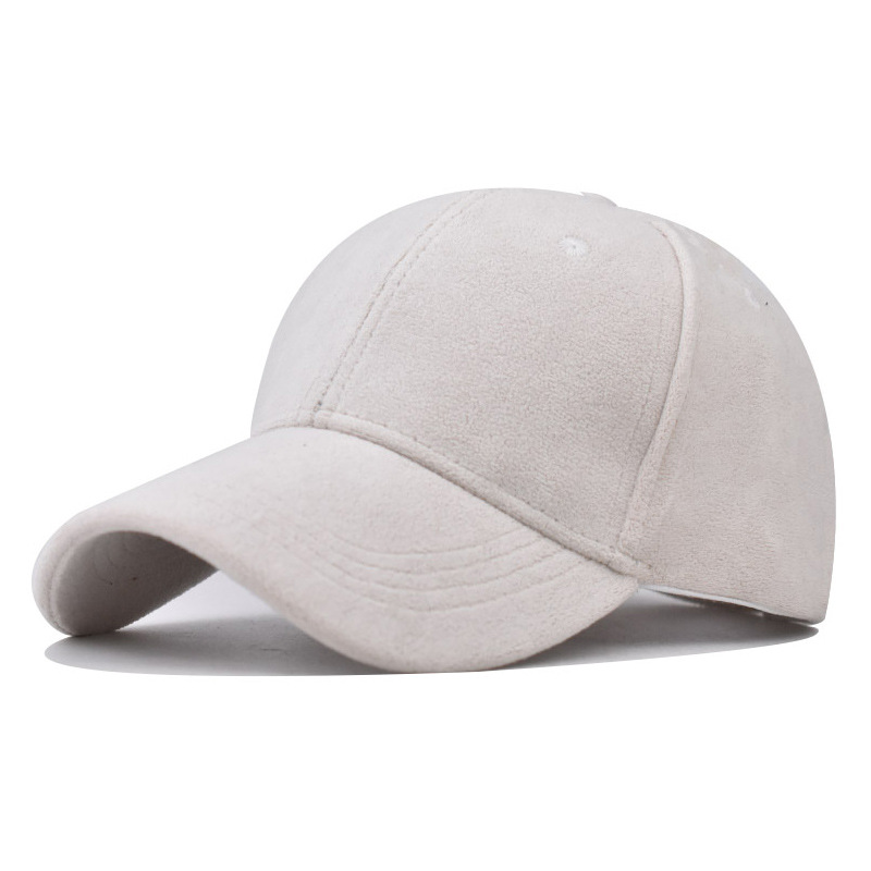 Gorras de béisbol de gamuza Unisex a la para mujeres y hombres, gorras de sol informales de Color sólido para otoño y exteriores, gorras Snapback ajustables cálidas para invierno: Morado