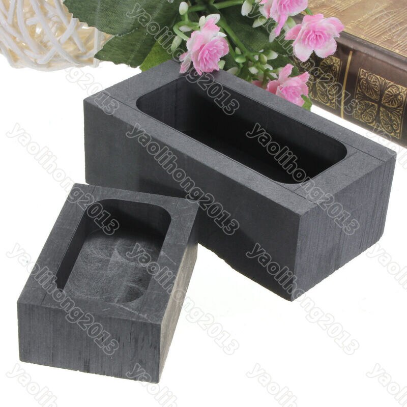 3.5oz-80oz grafit støbning ingot skimmel guld sølv smeltende støbning metal ovn