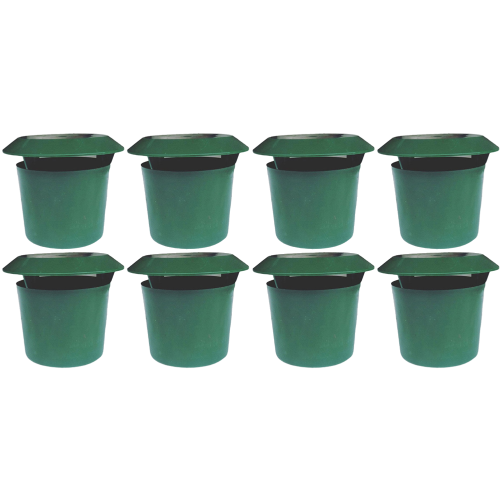 Piège à escargots, Cage à limaces de jardin, antiparasitaires réutilisables, outils de Station d'appâts, outils de protection de ferme de jardin, accessoires de jardin, 2/4/12 pièces: vert clair