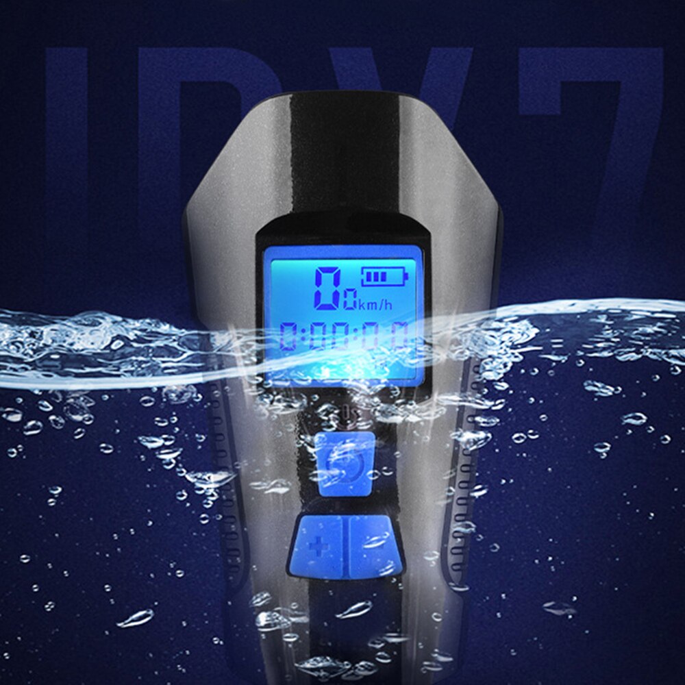 Led Fiets Licht Usb Achter Fietslicht Oplaadbare Achterlicht En Front Light Set Met Snelheidsmeter Fits All Mountain Road fiets