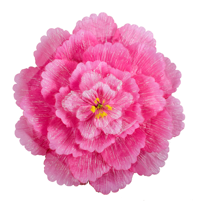 Peony Umbrella Large Dance evening Handflower props Stage performance Games Opening Ceremony Dance props large peonies The Kid