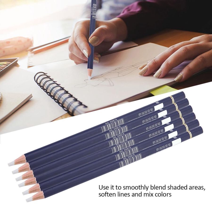 Mélange blanc bâton de tache TortillonSet dessin Pastel croquis crayon dessin fournitures scolaires