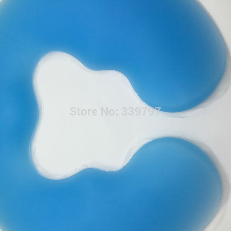 Almohada de silicona en forma de U para el cuidado de la salud, almohadilla de Gel para Spa, descanso facial, masaje de espalda y cuerpo, cojín de cuna