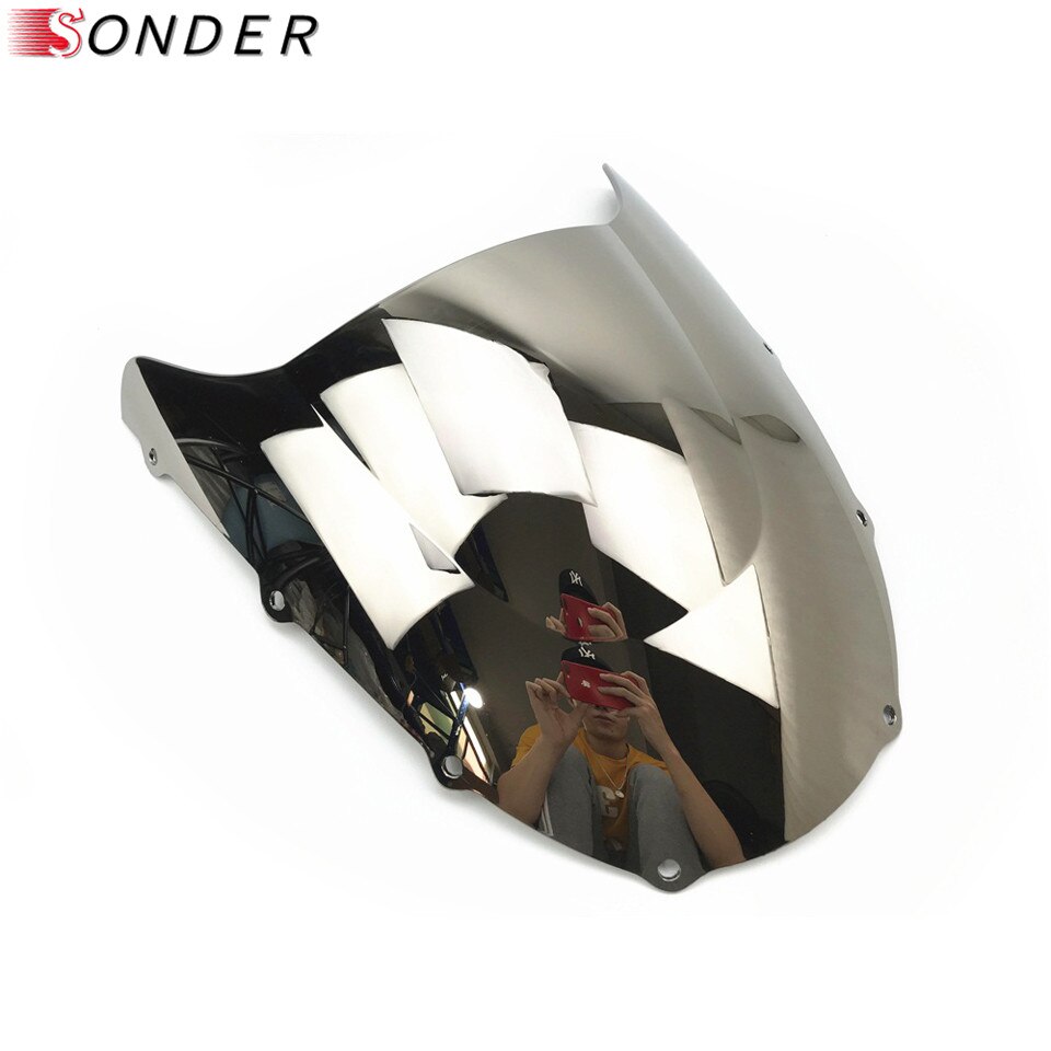 Motocykle szyby podwójne bańka części dla Kawasaki NINJA ZX9R ZX-9R ZX 9R 1998 1999 akcesoria 98 99