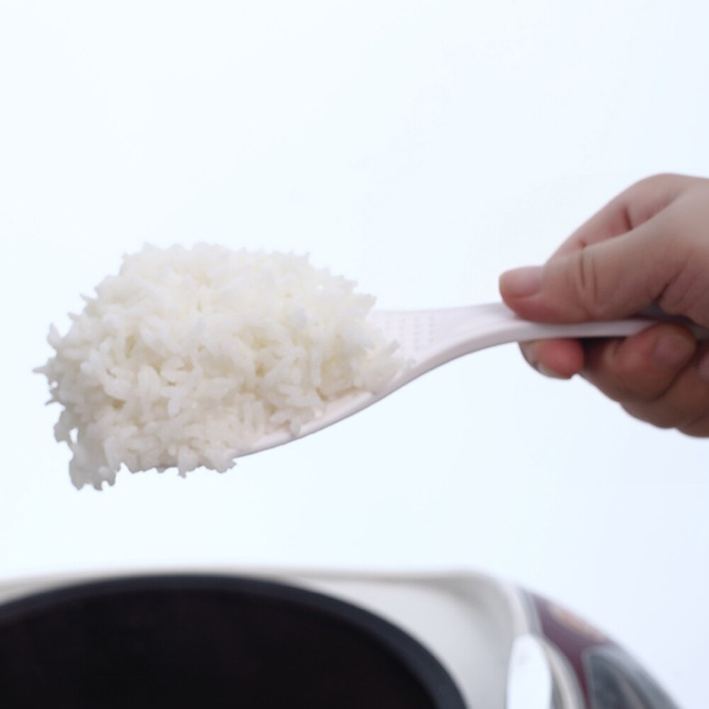 Cuillère à riz en plastique, palette de riz domestique, spatule de cuisine, antiadhésif, cuillères de service, ustensile de cuisine, outils résistants à la chaleur
