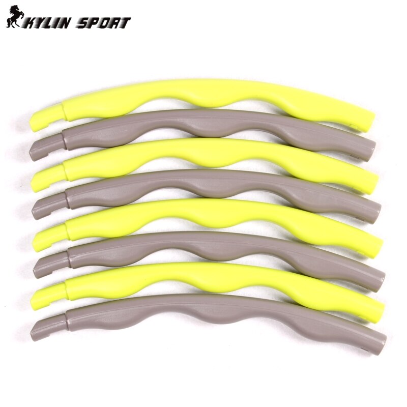 8 Parts Plastic Abdominal Fitness Sport Hoops Disassemble Massage Health Weight Loss Equipment Thin Waist