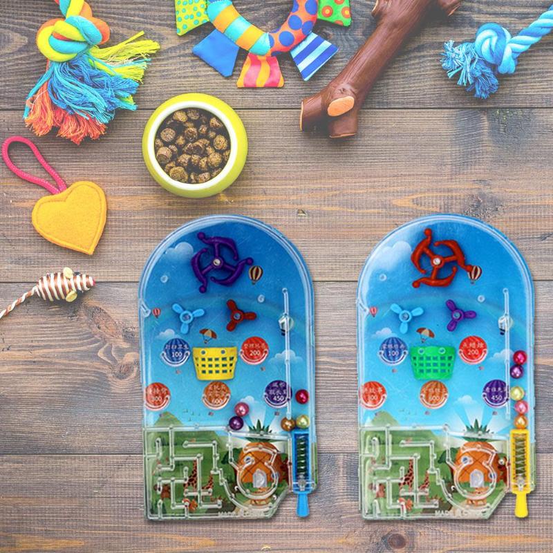 Flipper bureau labyrinthe jeu dessin animé Machine enfants par les pairs Interaction labyrinthe perles éjection jouets éducatifs aléatoire