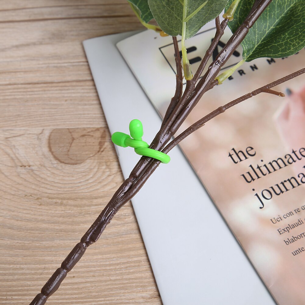 Durable 4pcs Silicone Binding Rope Wrap Data Wire Cable Winder Wrap Tie Cinch Strap Bandage Used In Home Office Assembly Line