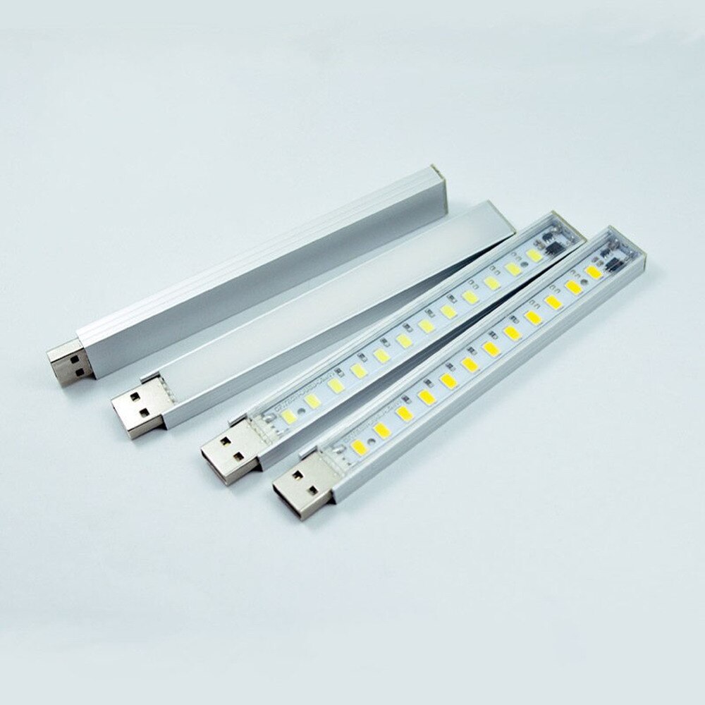 Mini 5v usb led natlys bærbar berøringssensor bordlampe bog læselommelygte natlys til powerbank laptop lampe