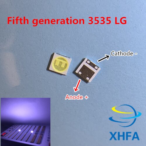 LG Innotek LED LED Backlight High Power LED 2W 6V 3535 Cool white LCD Backlight for TV TV Application 60pcs