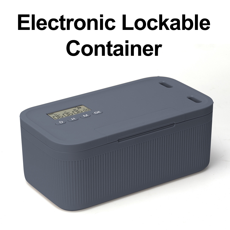 Timer Lock Boxes Electronic Lockable Container Self-Discipline Phone Lock Boxes Medicine Box Personal Items Files Safe Storage