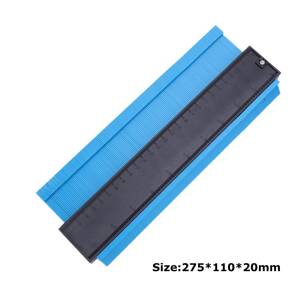 Plastic Irregular Shaper Profile Ruler Gauge Duplicator Contour Scale Template Curvature Scale Tiling Laminate General Tools: D