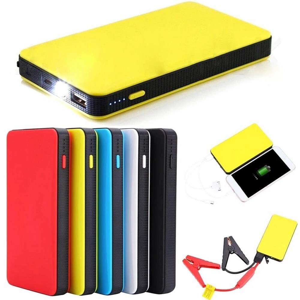 12V Auto Starthilfe Start Booster Gerät Tragbare Power Bank Notfall Ladegerät Starthilfe 20000mAh Multi-Funktion ladegerät