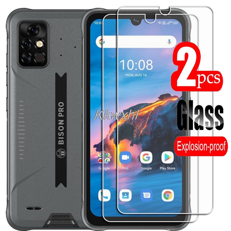 2Pcs Voor Umidigi Bison Pro Hoge Hd Gehard Glas Beschermende Op Umi Bisonpro Telefoon Screen Protector Film