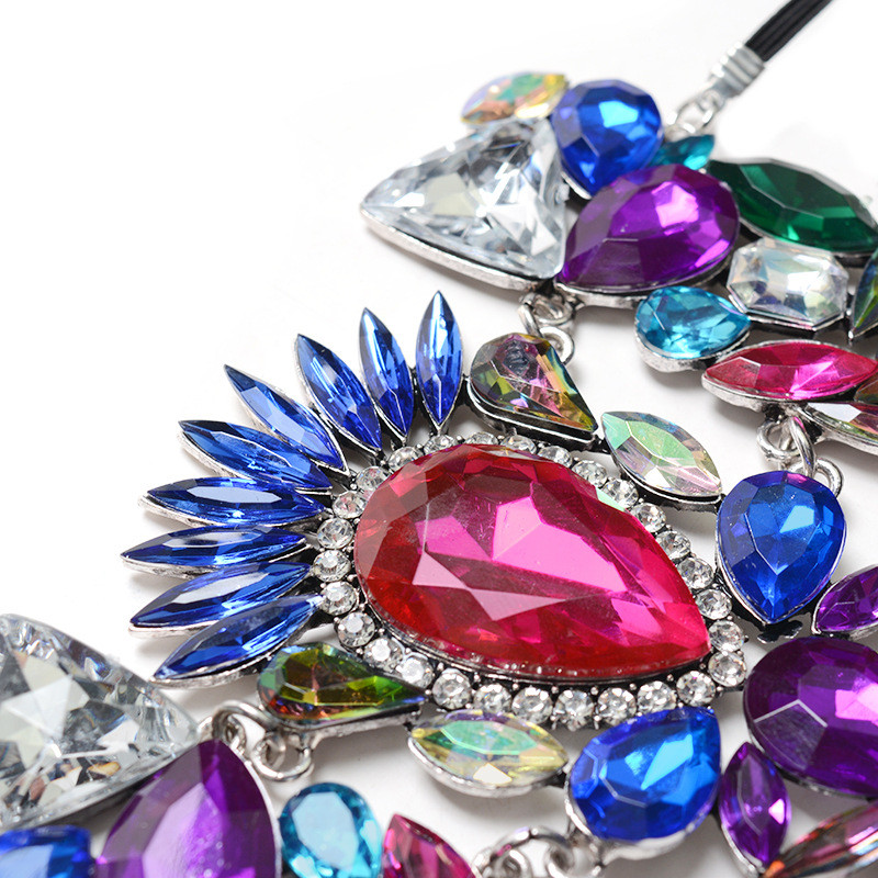 Enkelbanden Voor Vrouwen Rhinestones Gem Bloem Hanger Enkel Barefoot Sandal Foot Sieraden Enkelband Accesorios Mujer # D35