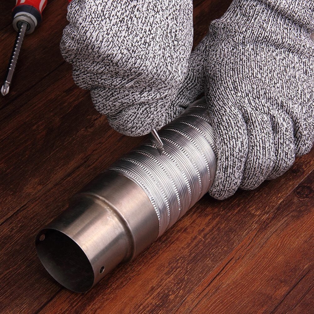 Sprot handskar skärtåliga skyddande rostfri ståltråd slaktare anti-kap handskar bergsklättring handskar