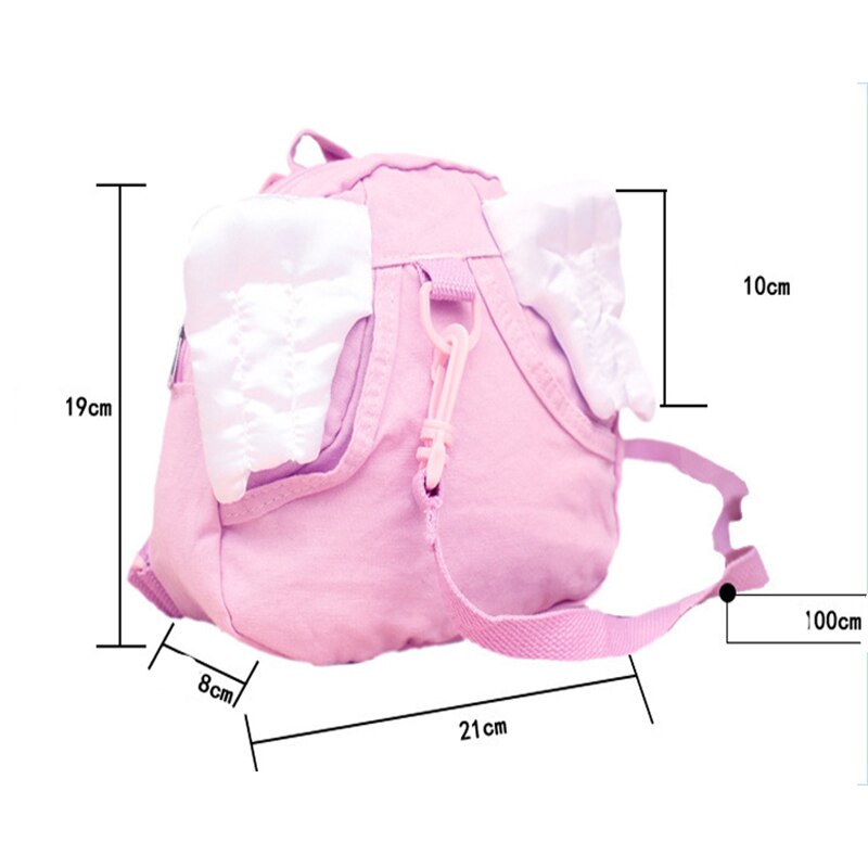 Loopstoeltje Rugzak Mooie Angel Wing Kids Safety Harness Rugzak Kind Outdoor Wandelen Veiligheid Strap Bag Leash Rugzak BB0663