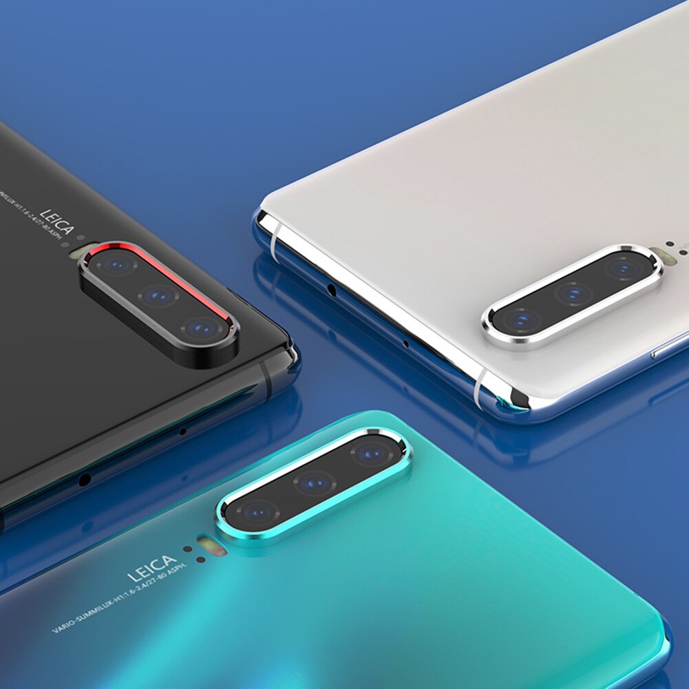 Tempered Glass Phone Camera Lens Protective Film Ring for Huawei P30/P30 Pro
