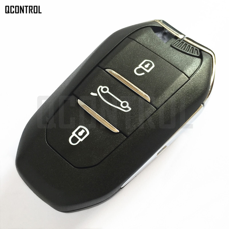 Llave de coche inteligente QCONTROL remoto para Peugeot 208 308 508 3008 5008 viajero experto 433MHz 434MHz sin llave-Go
