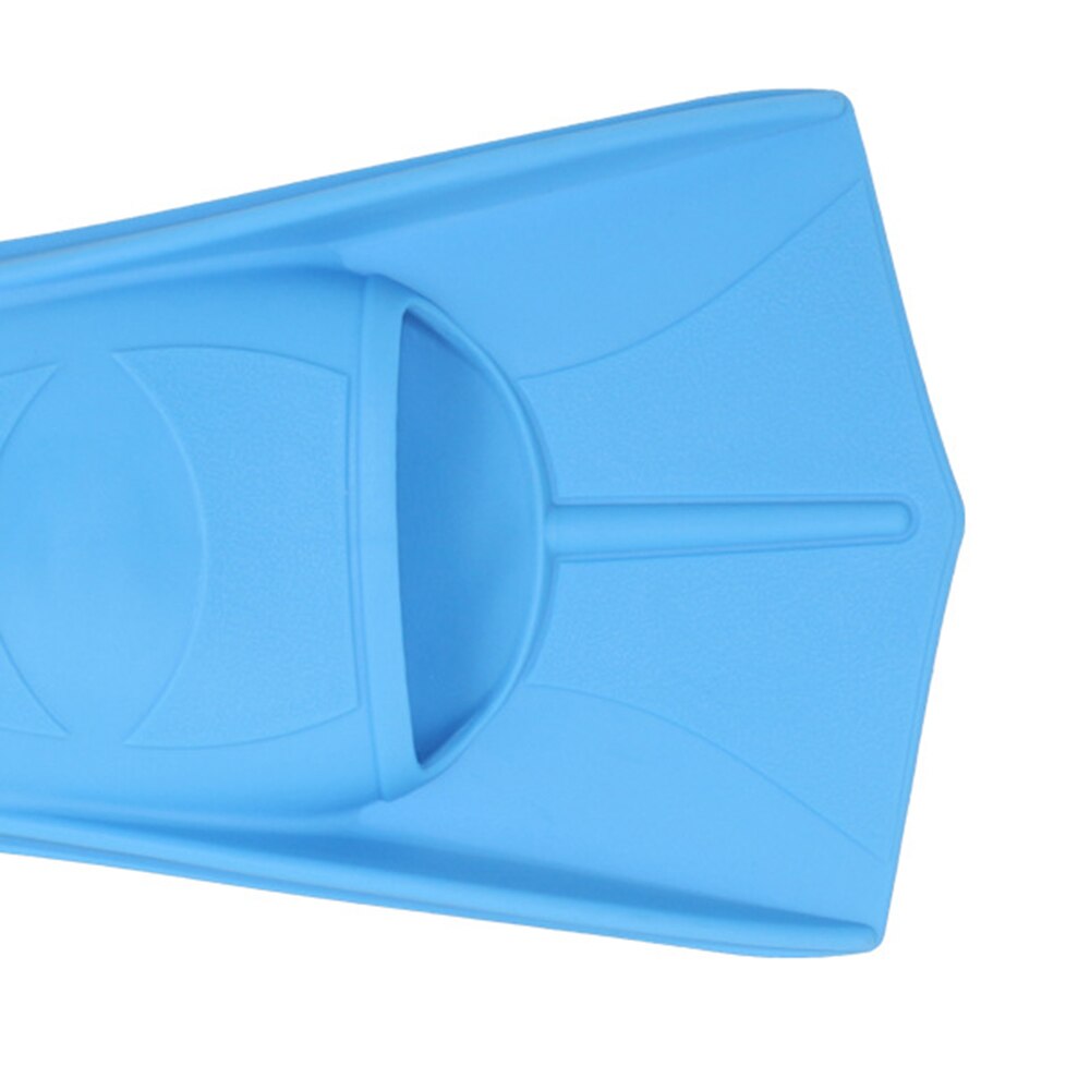 Swimming fins soft and comfortable silicone adult children swimming training fins short fins beginner swimming equipment