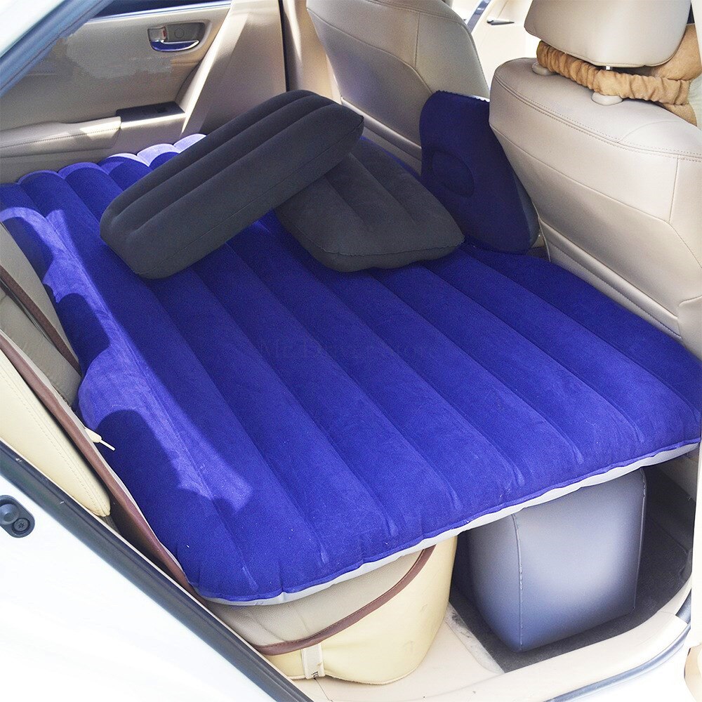 Funda de asiento trasero de coche, colchón de aire de viaje, cama inflable de buena , superventas