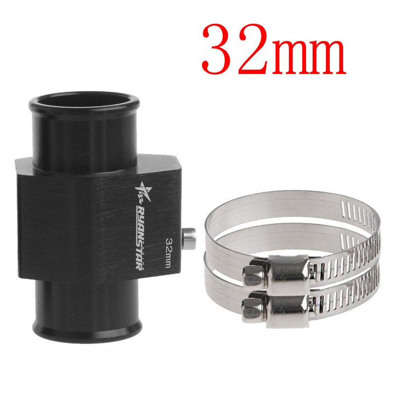 40mm Water Temp Temperature Joint Pipe Sensor Gauge Radiator Hose Adapter: Lavender