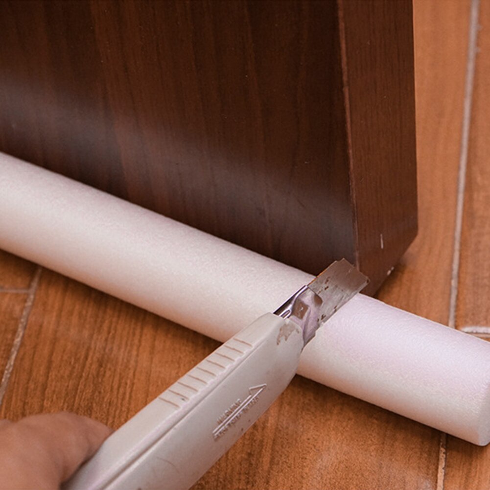 Door Bottom Seal Strip Weatherstrip Rubber Seal Weatherstrip Windproof Dust Gap Filler Household Accessories